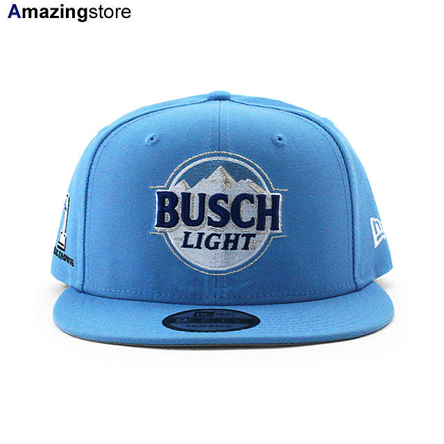 ニューエラ キャップ 9FIFTY ナスカー ロス チャステイン BUSCH LIGHT SNAPBACK CAP LT BLUE