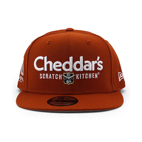 ニューエラ キャップ 9FIFTY ナスカー カイル ブッシュ Cheddar's SNAPBACK CAP ORANGE