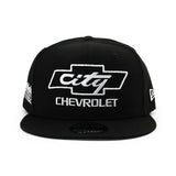 ニューエラ キャップ 9FIFTY スナップバック ナスカー CITY CHEVROLET SNAPBACK CAP BLACK