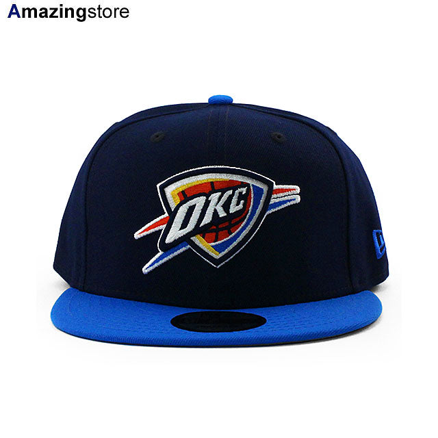ニューエラ キャップ 9FIFTY オクラホマシティ サンダー NBA 2T TEAM BASIC SNAPBACK CAP NAVY