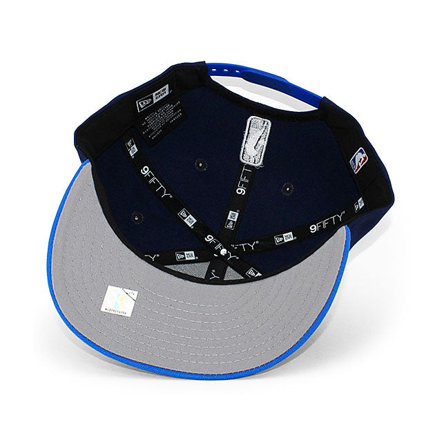 ニューエラ キャップ 9FIFTY オクラホマシティ サンダー NBA 2T TEAM BASIC SNAPBACK CAP NAVY