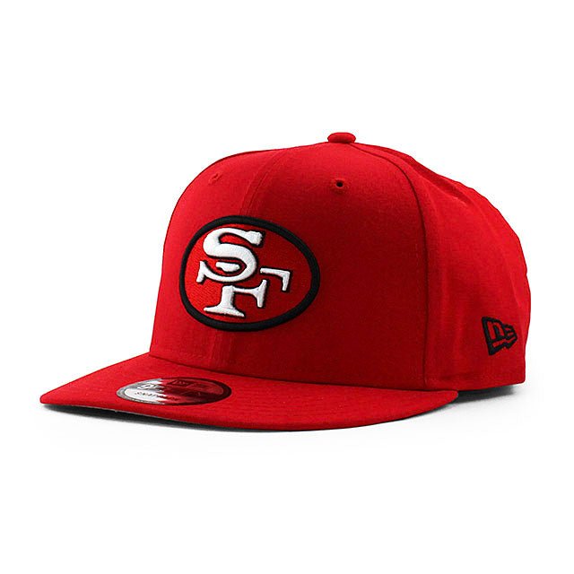 ニューエラ キャップ 9FIFTY サンフランシスコ 49ERS NFL TEAM BASIC SNAPBACK CAP RED