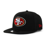 ニューエラ キャップ 9FIFTY サンフランシスコ 49ERS NFL TEAM BASIC SNAPBACK CAP BLACK