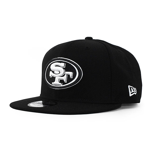 ニューエラ キャップ 9FIFTY サンフランシスコ 49ERES NFL TEAM BASIC SNAPBACK CAP BLACK