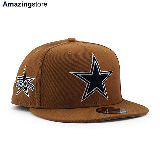 ニューエラ キャップ 9FIFTY ダラス カウボーイズ NFL 50TH SNAPBACK CAP TAN