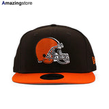 ニューエラ キャップ 9FIFTY クリーブランド ブラウンズ NFL 2T TEAM BASIC SNAPBACK CAP BROWN