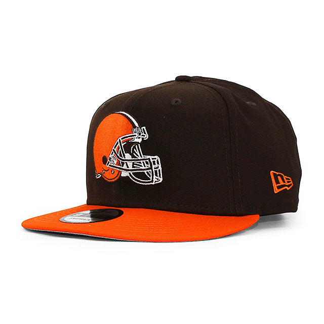 ニューエラ キャップ 9FIFTY クリーブランド ブラウンズ NFL 2T TEAM BASIC SNAPBACK CAP BROWN