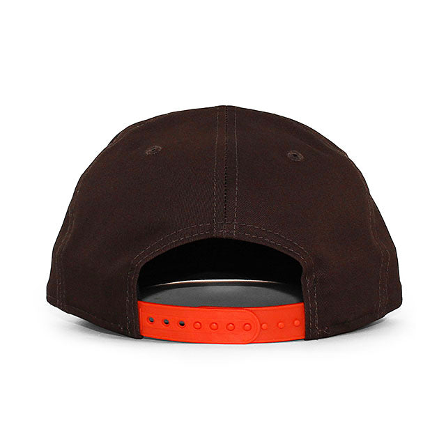 ニューエラ キャップ 9FIFTY クリーブランド ブラウンズ NFL 2T TEAM BASIC SNAPBACK CAP BROWN