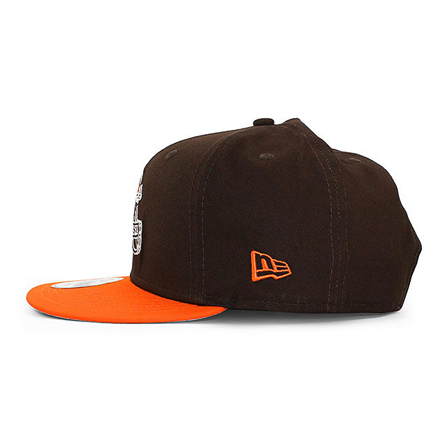 ニューエラ キャップ 9FIFTY クリーブランド ブラウンズ NFL 2T TEAM BASIC SNAPBACK CAP BROWN