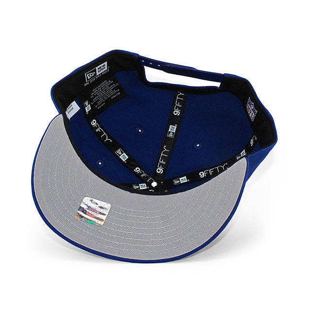 ニューエラ キャップ 9FIFTY インディアナポリス コルツ NFL TEAM BASIC SNAPBACK CAP BLUE