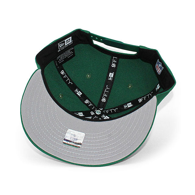 ニューエラ キャップ 9FIFTY ニューヨーク ジェッツ NFL TEAM BASIC SNAPBACK CAP GREEN