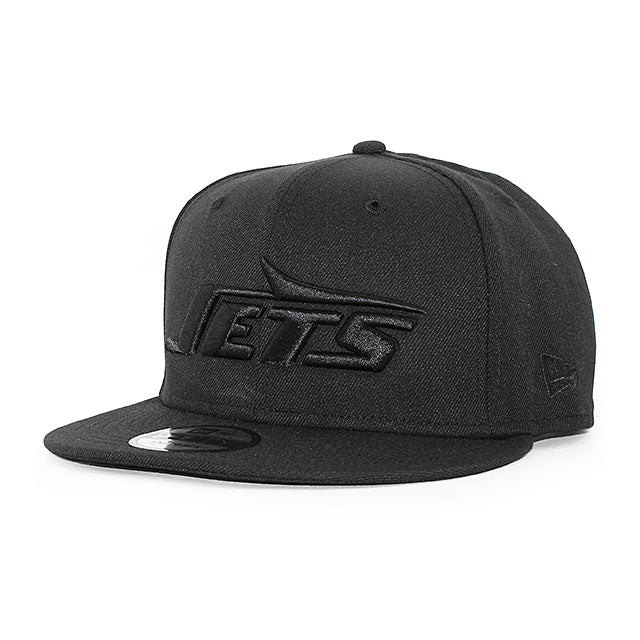 ニューエラ キャップ 9FIFTY ニューヨーク ジェッツ NFL TEAM BASIC SNAPBACK CAP BLACKOUT