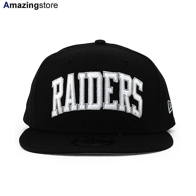 ニューエラ キャップ 9FIFTY ラスベガス レイダース NFL TEAM ARCH SNAPBACK CAP BLACK