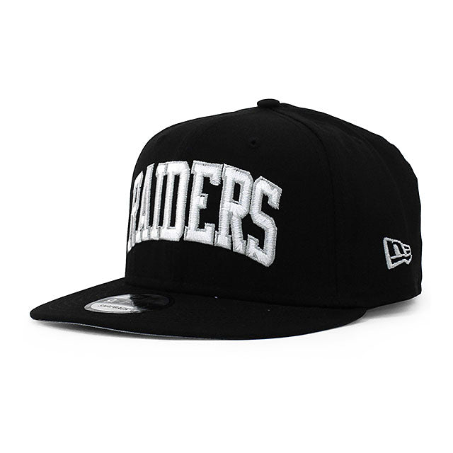 ニューエラ キャップ 9FIFTY ラスベガス レイダース NFL TEAM ARCH SNAPBACK CAP BLACK