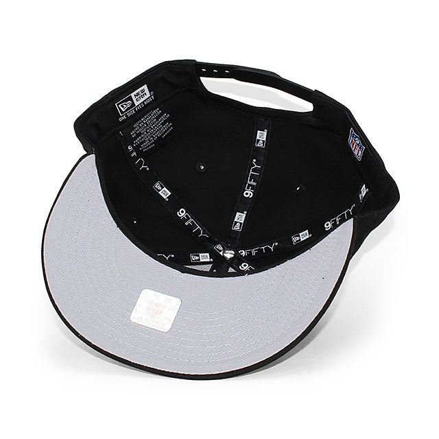 ニューエラ キャップ 9FIFTY ラスベガス レイダース NFL TEAM ARCH SNAPBACK CAP BLACK