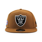 ニューエラ キャップ 9FIFTY ラスベガス レイダース NFL SUPER BOWL XVIII SNAPBACK CAP TAN