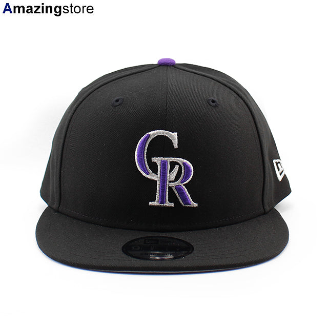 ニューエラ キャップ 9FIFTY スナップバック コロラド ロッキーズ MLB TEAM COLOR SNAPBACK BLACK
