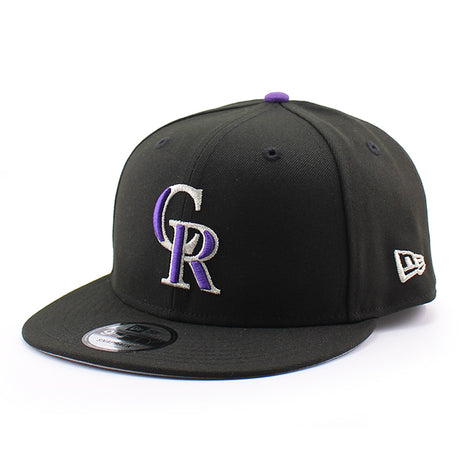 ニューエラ キャップ 9FIFTY スナップバック コロラド ロッキーズ MLB TEAM COLOR SNAPBACK BLACK