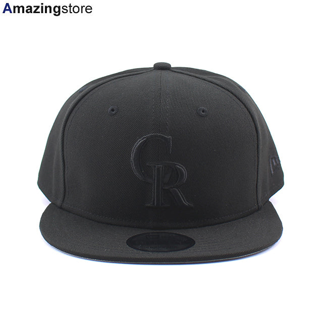 ニューエラ キャップ 9FIFTY スナップバック コロラド ロッキーズ MLB TEAM BASIC SNAPBACK BLACKOUT