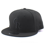 ニューエラ キャップ 9FIFTY スナップバック コロラド ロッキーズ MLB TEAM BASIC SNAPBACK BLACKOUT