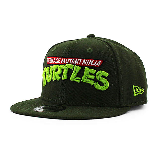 ニューエラ キャップ 9FIFTY ティーンエイジ ミュータント ニンジャ タートルズ WORDMARK SNAPBACK CAP GREE –  Amazingstore