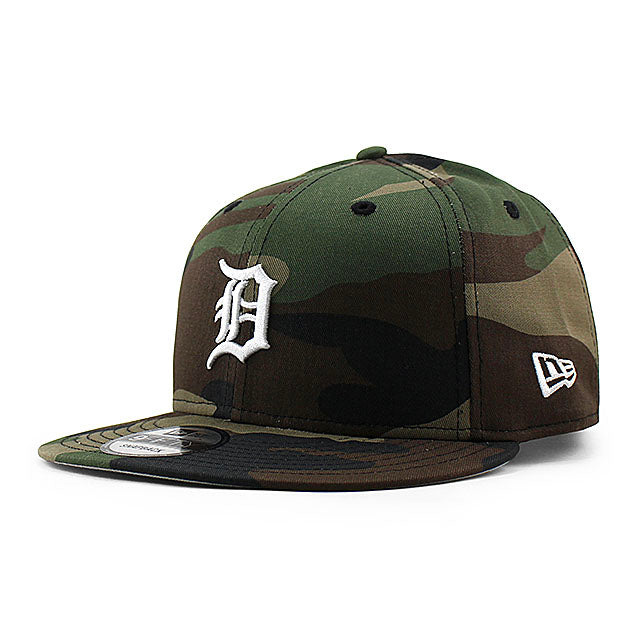 ニューエラ キャップ 9FIFTY デトロイト タイガース MLB TEAM BASIC SNAPBACK CAP CAMO