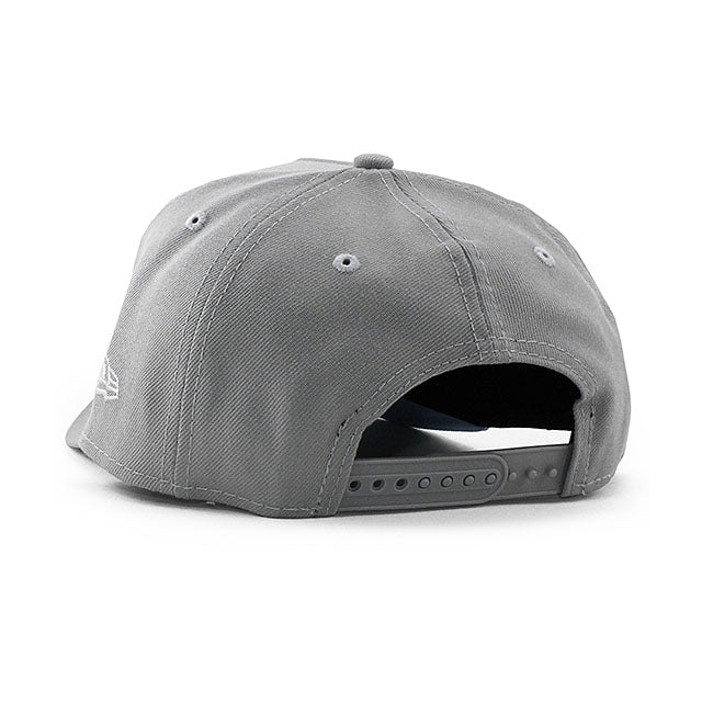 ニューエラ キャップ 9FORTY トロント ブルージェイズ MLB 30TH SEASON LIGHT BLUE BOTTOM A-FRAME SNAPBACK CAP GREY