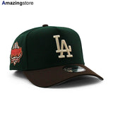 ニューエラ キャップ 9FORTY ロサンゼルス ドジャース MLB 40TH GREY BOTTOM A-FRAME SNAPBACK CAP GREEN