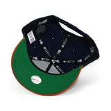 ニューエラ キャップ 9FORTY ロサンゼルス ドジャース MLB 60TH KELLY GREEN BOTTOM A-FRAME SNAPBACK CAP NAVY