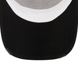 ニューエラ メッシュキャップ 9FORTY HOT HOODS RACING A-FRAME TRUCKER MESH CAP BLACK WHITE