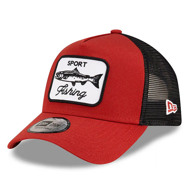 ニューエラ メッシュキャップ 9FORTY FISHING PATCH A-FRAME TRUCKER