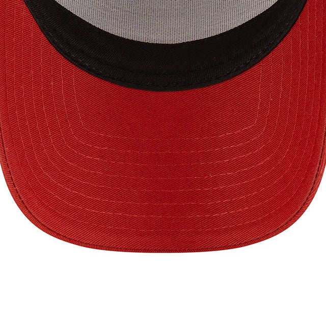 ニューエラ メッシュキャップ 9FORTY VINTAGE HOT RODS A-FRAME TRUCKER MESH CAP RED