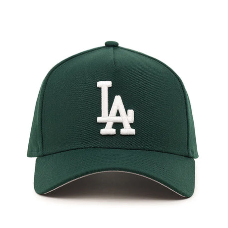 ニューエラ キャップ 9FORTY スナップバック ロサンゼルス ドジャース MLB A-FRAME SNAPBACK CAP DARK GREEN