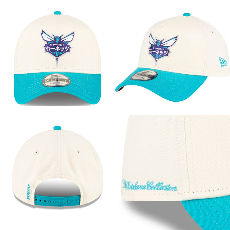 カタカナロゴ 海外取寄 ニューエラ キャップ NBA HYPERFLY A-FRAME 9FORTY SNAPBACK CAP CHROME WHITE