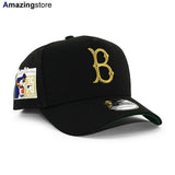 ニューエラ キャップ 9FORTY ブルックリン ドジャース MLB JACKIE ROBINSON 75 YEARS KELLY BOTTOM A-FRAME SNAPBACK CAP BLACK