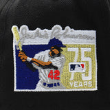 ニューエラ キャップ 9FORTY ブルックリン ドジャース MLB JACKIE ROBINSON 75 YEARS KELLY BOTTOM A-FRAME SNAPBACK CAP BLACK