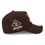 ニューエラ ルーニー テューンズ キャップ 9FORTY サンディエゴ パドレス MLB LOONEY TUNES A-FRAME SNAPBACK CAP BROWN