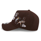 ニューエラ ルーニー テューンズ キャップ 9FORTY サンディエゴ パドレス MLB LOONEY TUNES A-FRAME SNAPBACK CAP BROWN