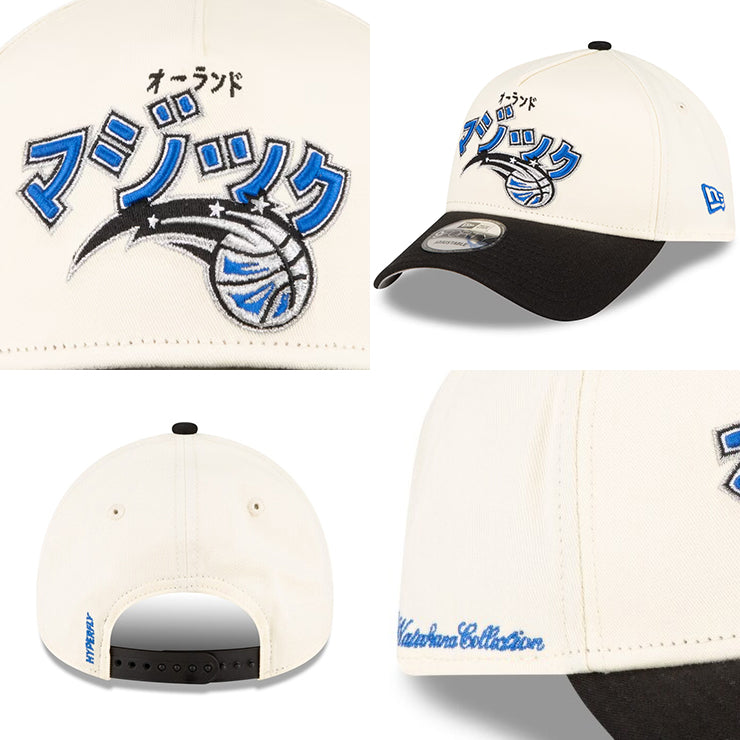 カタカナロゴ 海外取寄 ニューエラ キャップ NBA HYPERFLY A-FRAME 9FORTY SNAPBACK CAP CHROME WHITE