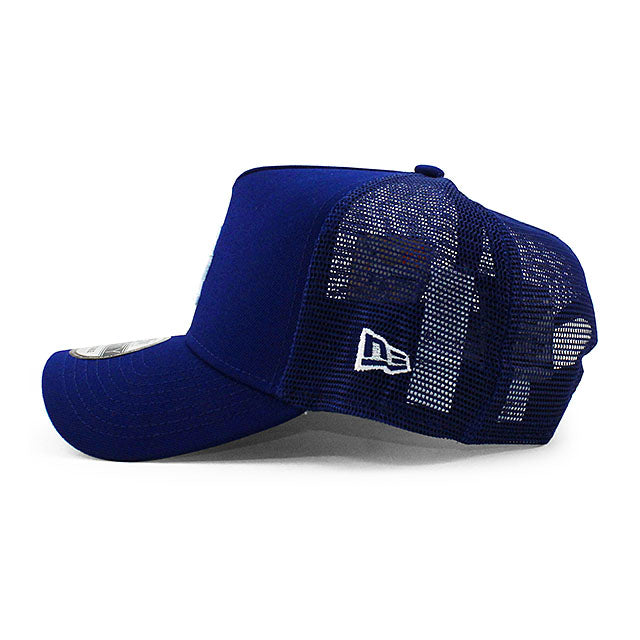 ニューエラ メッシュキャップ 9FORTY ロサンゼルス ドジャース MLB 60TH GREY BOTTOM A-FRAME TRUCKER MESH CAP