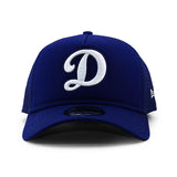 ニューエラ メッシュキャップ 9FORTY ロサンゼルス ドジャース MLB A-FRAME TRUCKER MESH CAP BLUE