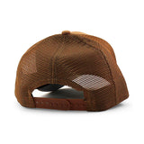 ニューエラ メッシュキャップ 9FORTY ミルウォーキー バックス NBA A-FRAME TRUCKER MESH CAP TAN