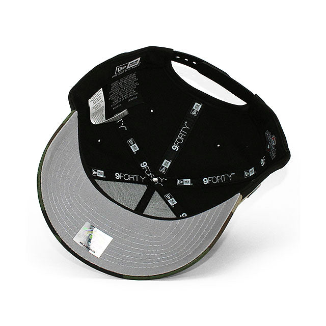 ニューエラ キャップ 9FORTY タンパ ターポンズ MiLB GREY BOTTOM A-FRAME SNAPBACK CAP BLACK