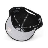 ニューエラ キャップ 9FORTY ロサンゼルス ドジャース MLB 100TH GREY BOTTOM A-FRAME SNAPBACK CAP BLACK