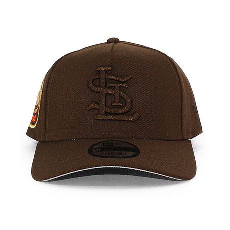 ニューエラ キャップ 9FORTY セントルイス カージナルス MLB 1948 ALL STAR GREY BOTTOM A-FRAME SNAPBACK CAP BROWN