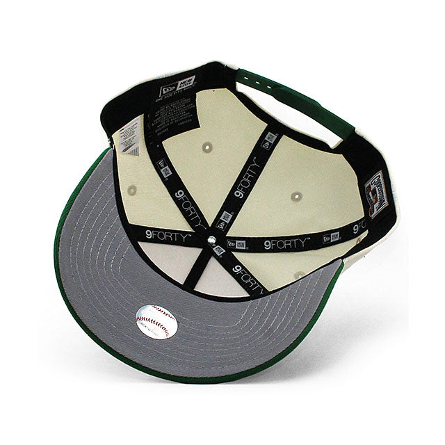 ニューエラ キャップ 9FORTY ボストン レッドソックス MLB 1961 ALL STAR GAME GREY BOTTOM A-FRAME SNAPBACK CAP CREAM