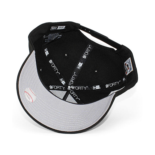 ニューエラ キャップ 9FORTY ピッツバーグ パイレーツ MLB 1979 WORLD SERIES GREY BOTTOM A-FRAME SNAPBACK CAP BLACK