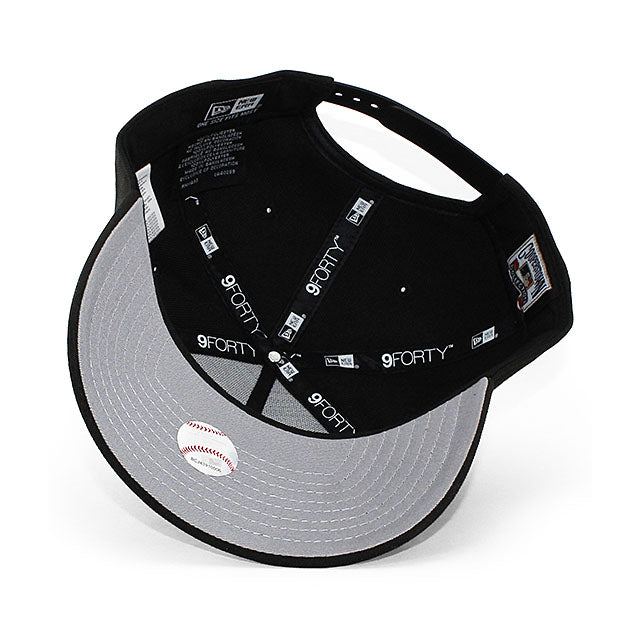 ニューエラ キャップ 9FORTY ロサンゼルス ドジャース MLB 1980 ALL STAR GREY BOTTOM A-FRAME SNAPBACK CAP BLACK