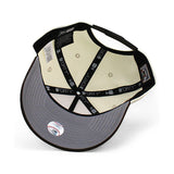 ニューエラ キャップ 9FORTY オークランド アスレチックス MLB 1989 WORLD SERIES GREY BOTTOM A-FRAME SNAPBACK CAP CREAM