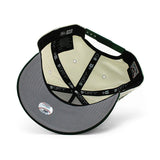 ニューエラ キャップ 9FORTY オークランド アスレチックス MLB 1989 WORLD SERIES GREY BOTTOM A-FRAME SNAPBACK CAP CREAM